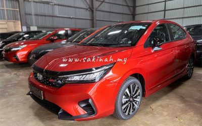 Honda City Sedan Warna Orange Pheonix 2025